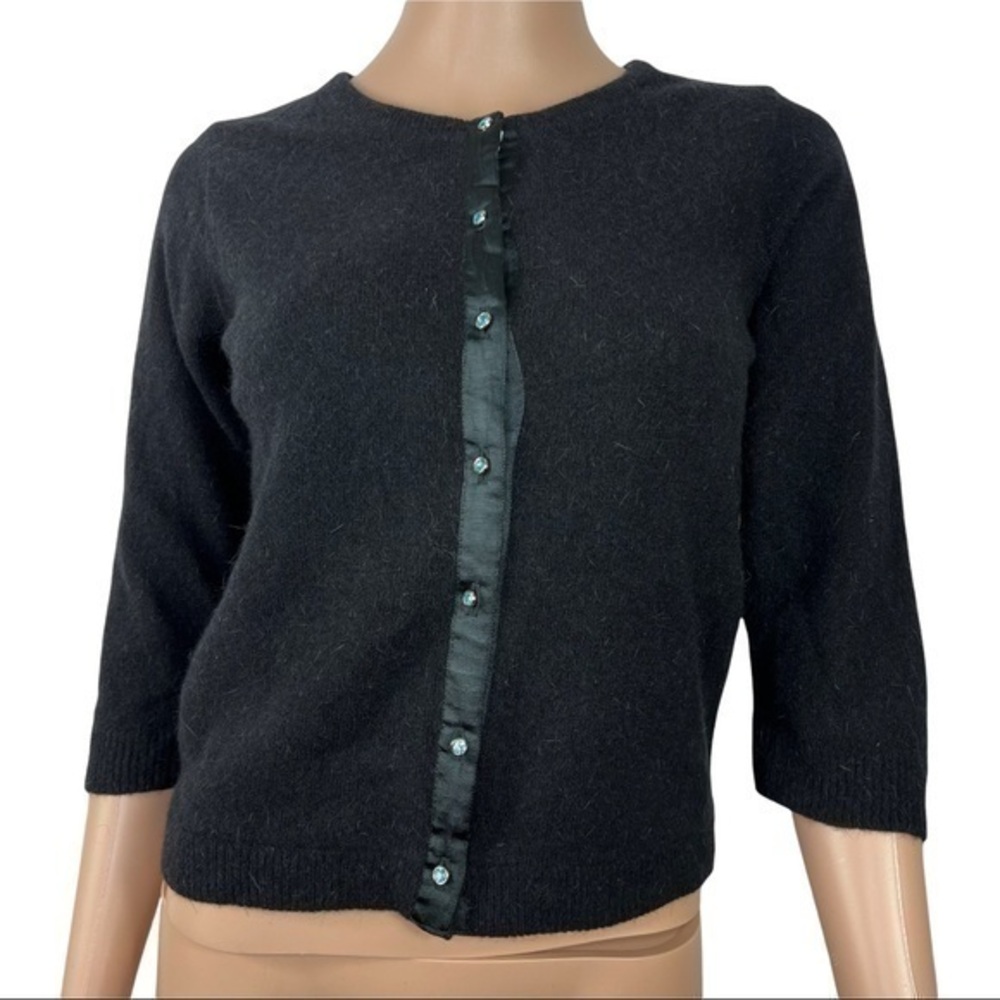 Free People Women's Size S/P Wool Cardigan Black